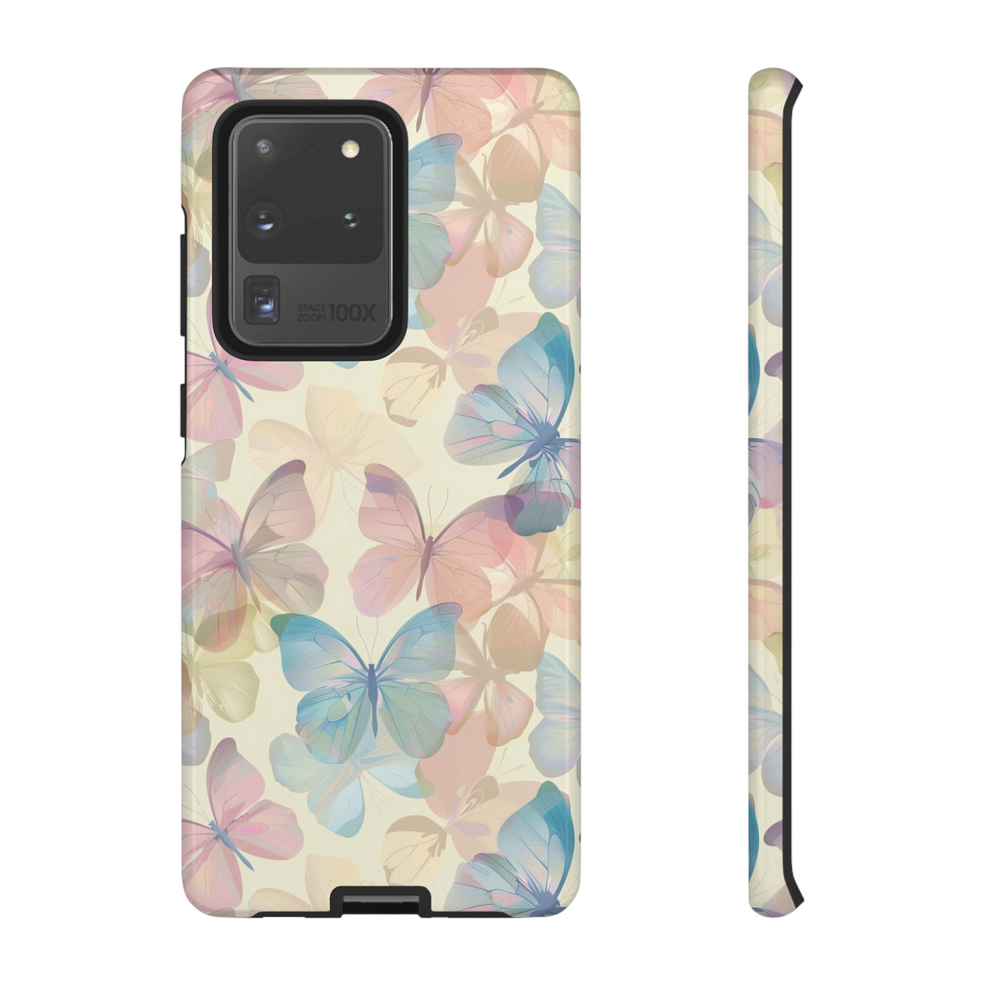 Cute Samsung Case | Cool Iphone Case | Summer Pastel Butterflies, Samsung S24, S23, S22, S21, IPhone 15 Case | Iphone 14 Case, Iphone 13 Case