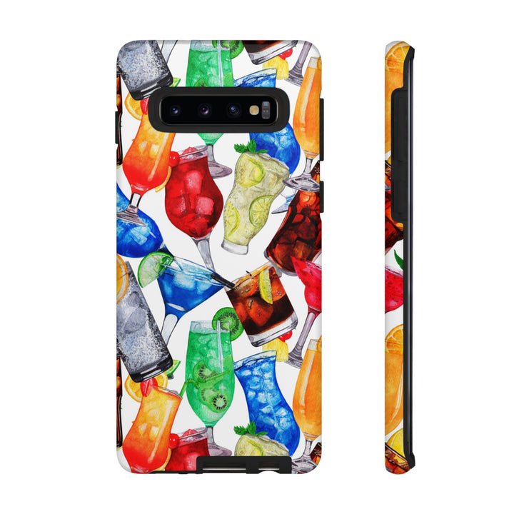 Cute Samsung Case | Cool Iphone Case | Summer Fruit Cocktail, Samsung S24, S23, S22, S21, IPhone 15 Case | Iphone 14 Case, Iphone 13 Case - Studio40ParkLane