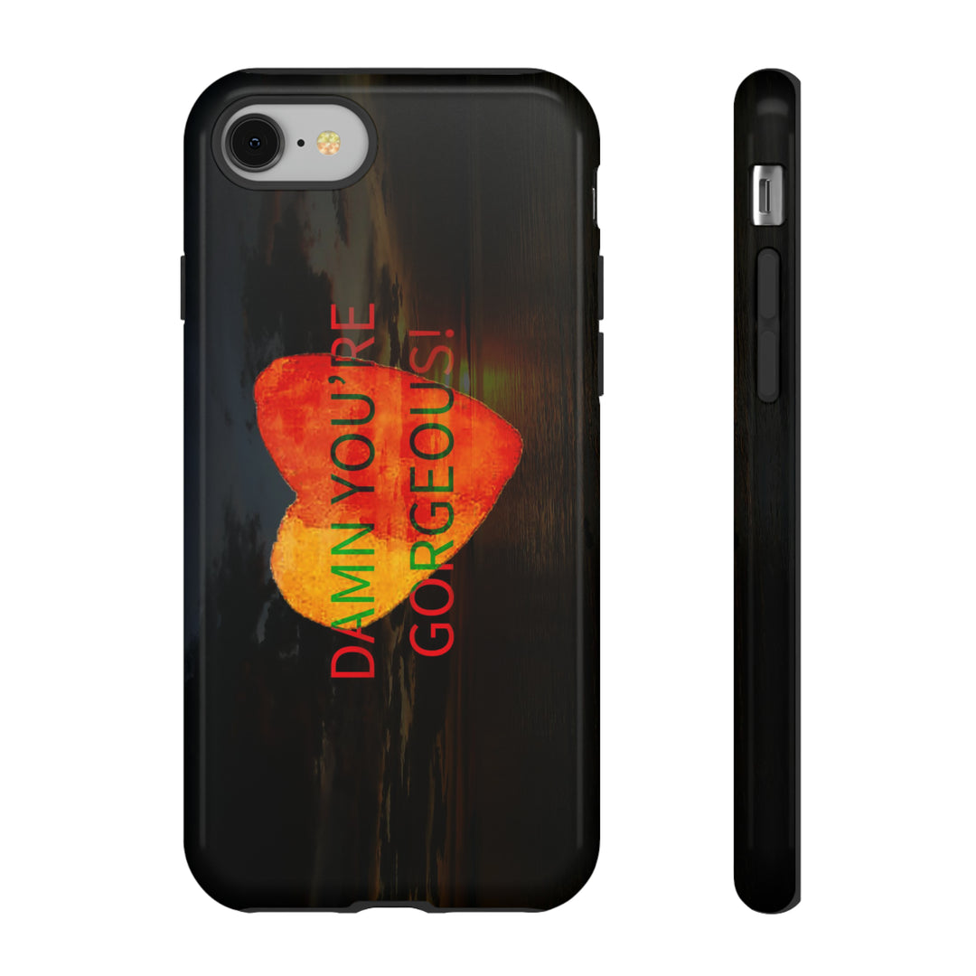 Cute IPhone Case | iPhone 15 Case | iPhone 15 Pro Max Case, Iphone 14 Case, Iphone 14 Pro Max Case IPhone Case for Art Lovers, Heart Sunset - Studio40ParkLane