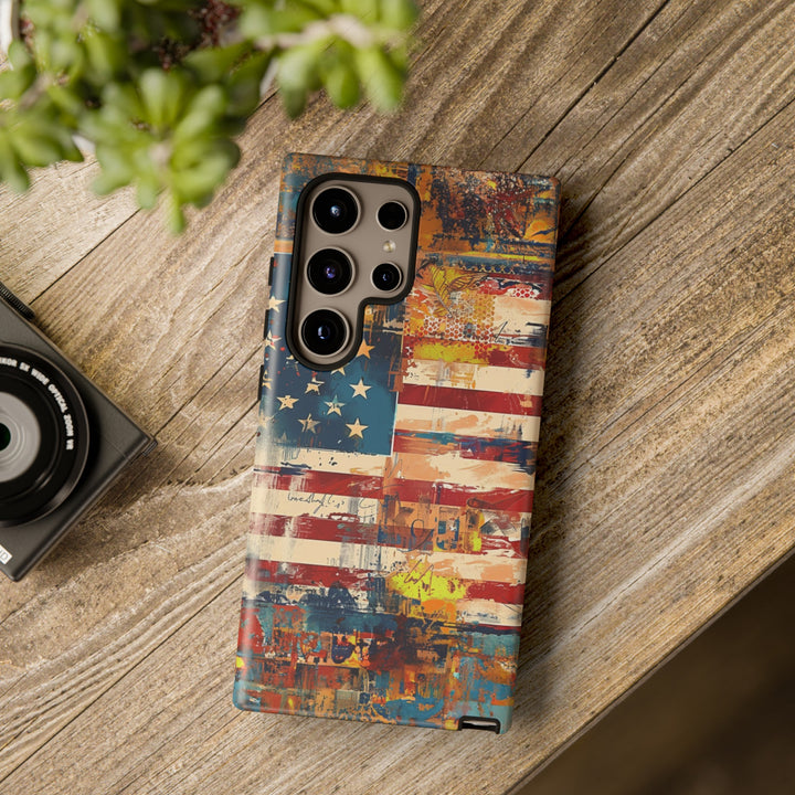 Impact Resistant, American Flag, Cute Phone Cases for Samsung S24, S23, S22, S21, IPhone 15 pro Iphone 14 pro Iphone 13 IPhone 12 Iphone 11 - Studio40ParkLane