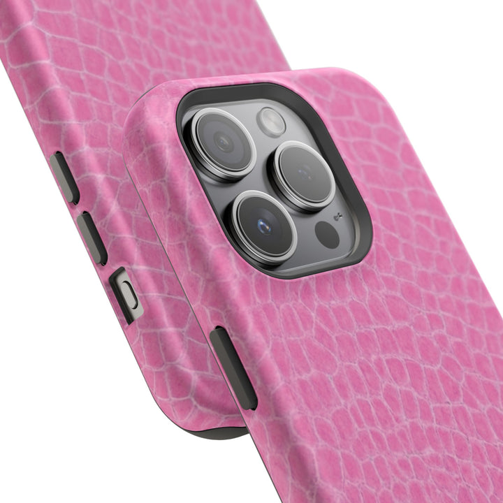 Non Leather Pink Color Pattern Magsafe Cute Phone Case for Iphone Gift for Her, | iPhone 15 Case | iPhone 15 Pro Max Case, Iphone 14, Iphone 14 Pro Max, Iphone 13, Iphone 16 - Studio40ParkLane