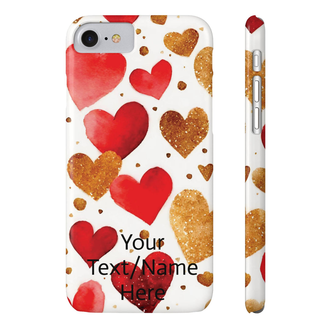 Slim Custom Personalized Valentine Love Gift for Her Cute Phone Cases for Iphone 16 Pro Max | iPhone 15 Case | iPhone 15 Pro Max Case, Iphone 14 - Studio40ParkLane