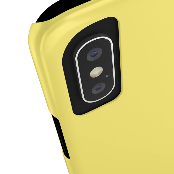 Slim Light Yellow Gift for Her Aesthetic Cute Phone Case for Iphone 16 - | iPhone 15 Pro Max Case | iPhone 14 Case 13 12 11 10 9 8 7 - Studio40ParkLane