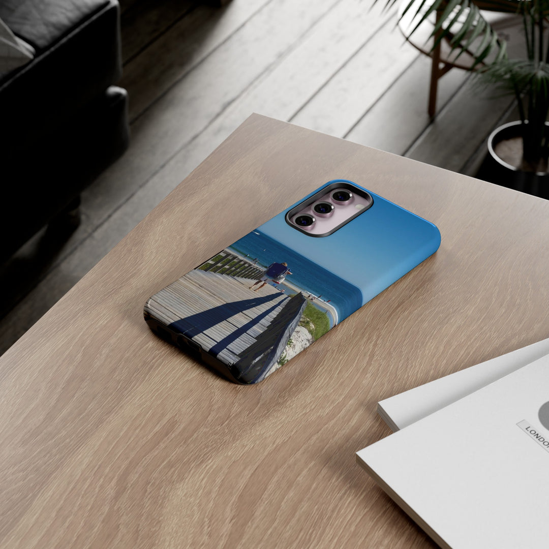 Cute Samsung Case | Cool Iphone Case | Summer Beach Walk, Samsung S24, S23, S22, S21, IPhone 15 Case | Iphone 14 Case, Iphone 13 Case - Studio40ParkLane
