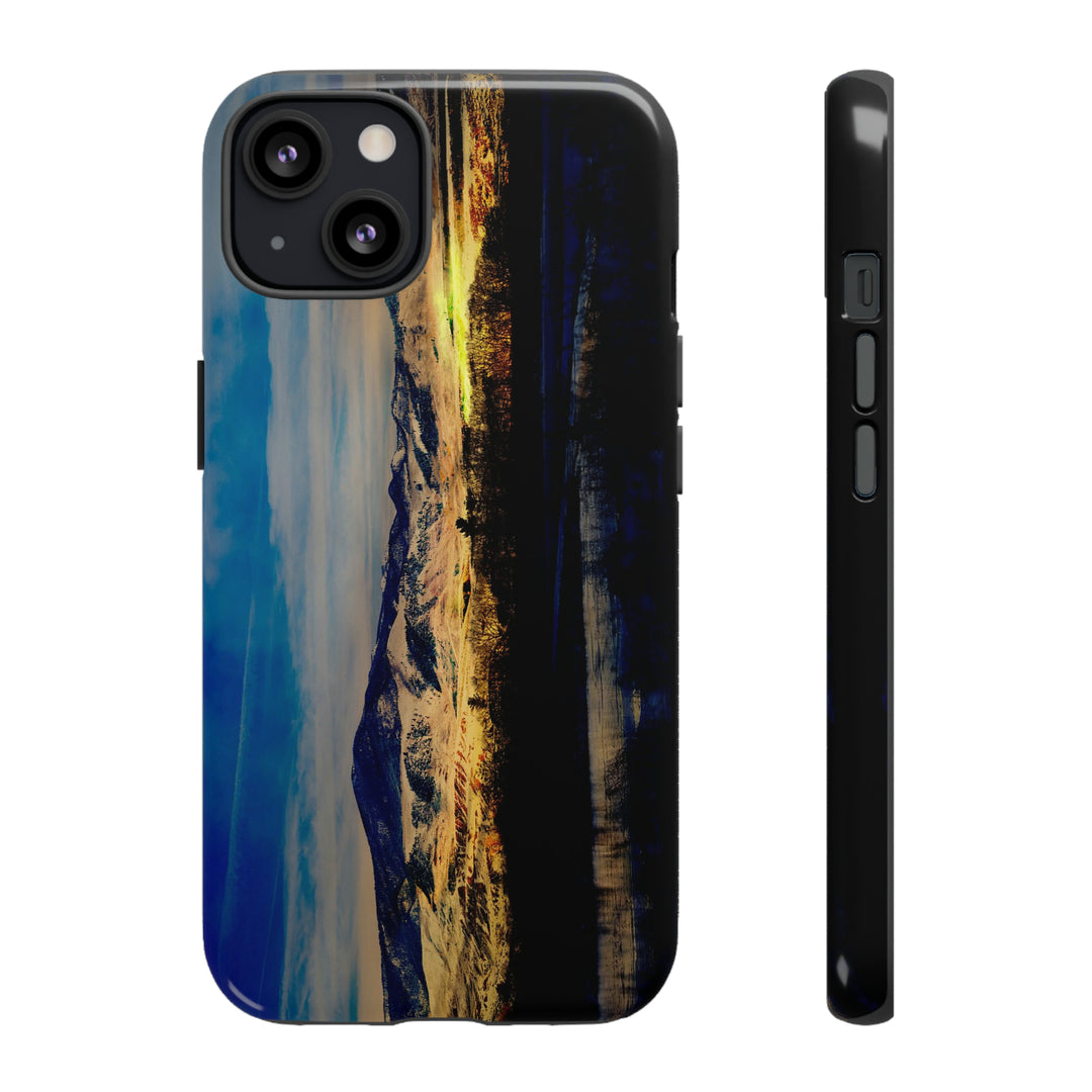 Cute IPhone Case | iPhone 15 Case | iPhone 15 Pro Max Case, Iphone 14 Case, Iphone 14 Pro Max Case IPhone Case for Traveler, Snowy Mountain Night - Studio40ParkLane