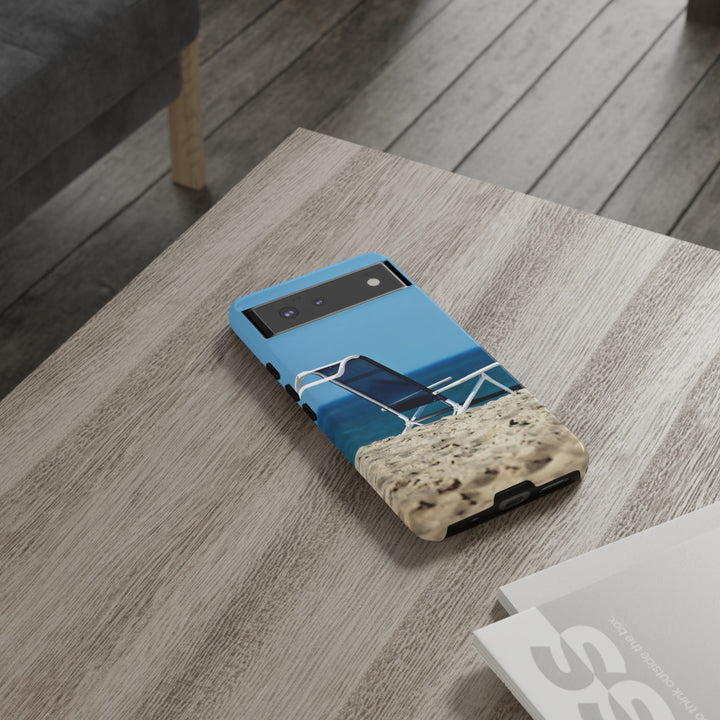 Cute Samsung Case | Cool Iphone Case | Summer Blue Beach Chair, Samsung S24, S23, S22, S21, IPhone 15 Case | Iphone 14 Case, Iphone 13 Case - Studio40ParkLane