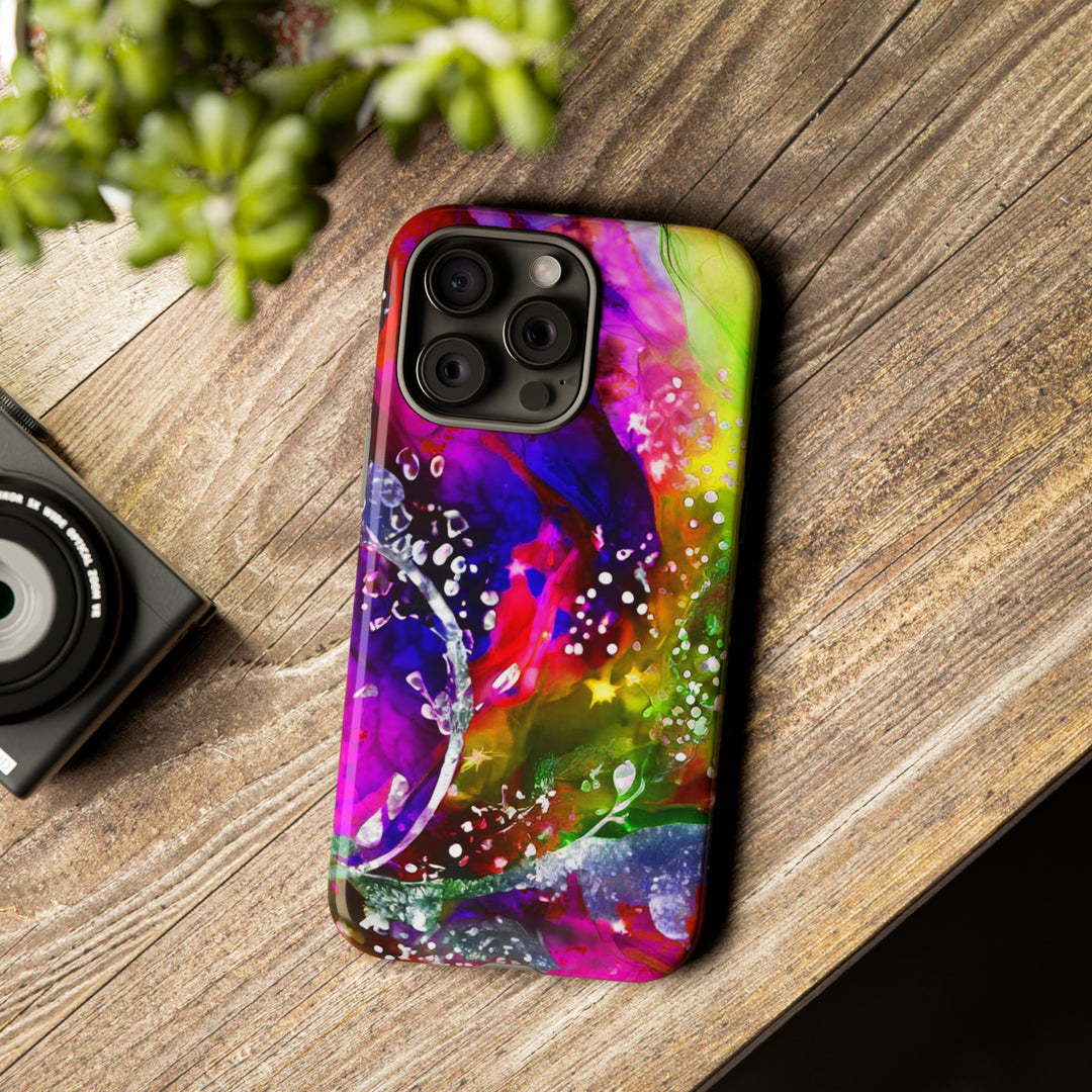 Impact Resistant, Multi Color Marble, Cute Phone Cases for Samsung S24, S23, S22, S21, IPhone 15 pro Iphone 14 pro Iphone 13 IPhone 12 Iphone 11 - Studio40ParkLane
