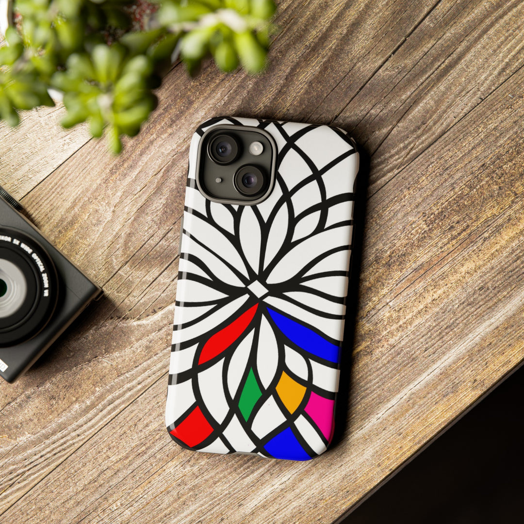 Impact Resistant, Colored Mosaic, Cute Phone Cases for Samsung S24, S23, S22, S21, IPhone 15 pro Iphone 14 pro Iphone 13 IPhone 12 Iphone 11 - Studio40ParkLane