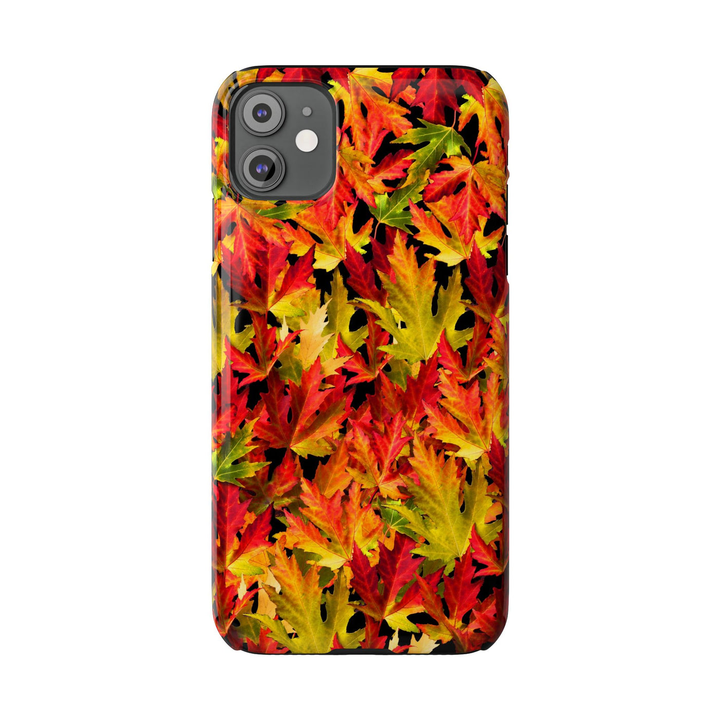 Slim Fall Leaves Slim Cute Phone Cases for Iphone  | iPhone 15 Case | iPhone 15 Pro Max Case, Iphone 14, Iphone 14 Pro Max, Iphone 13