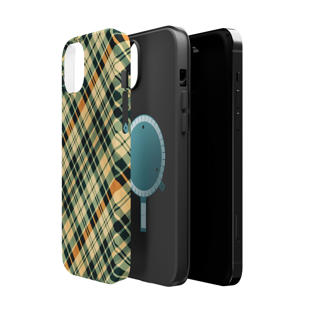 Checkered Plaid Magsafe Gift for Her Cute Phone Case for Iphone, | iPhone 16 | iPhone 15 Pro Max, Iphone 14 Pro Max, 13 12 11 10 9 8 7 - Studio40ParkLane