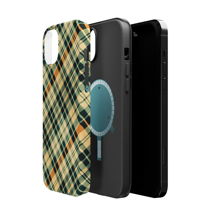Checkered Plaid Magsafe Gift for Her Cute Phone Case for Iphone, | iPhone 16 | iPhone 15 Pro Max, Iphone 14 Pro Max, 13 12 11 10 9 8 7 - Studio40ParkLane
