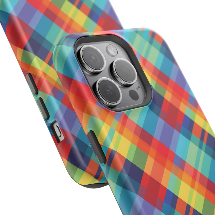 Checkered Plaid Magsafe Gift for Her Cute Phone Case for Iphone, | iPhone 16 | iPhone 15 Pro Max, Iphone 14 Pro Max, 13 12 11 10 9 8 7 - Studio40ParkLane