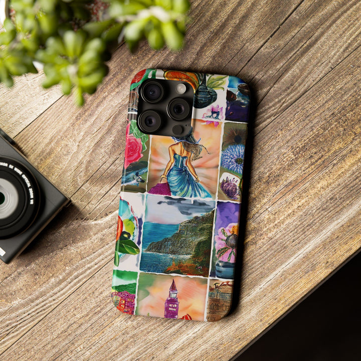 Slim Travel Coquette Collage Slim Cute Phone Cases for Iphone | iPhone 15 Case | iPhone 15 Pro Max Case, Iphone 14, Iphone 14 Pro Max, Iphone 13 - Studio40ParkLane