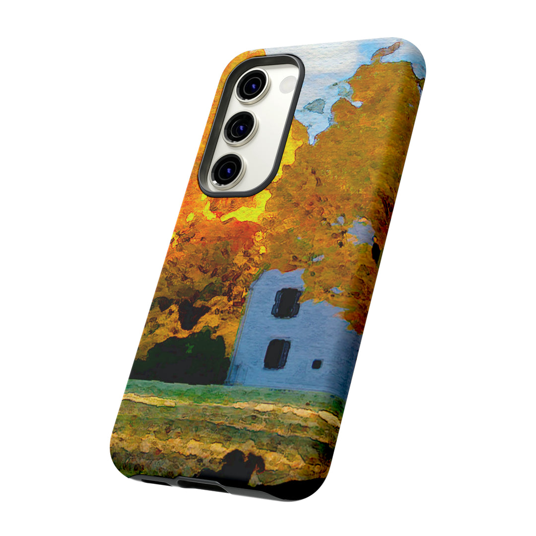 Cute Samsung Phone Case | Aesthetic Samsung Phone Case | Galaxy S23, S22, S21, S20 | New England Fall, Protective Phone Case - Studio40ParkLane