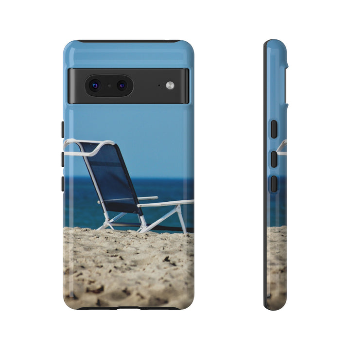 Cute Samsung Case | Cool Iphone Case | Summer Blue Beach Chair, Samsung S24, S23, S22, S21, IPhone 15 Case | Iphone 14 Case, Iphone 13 Case - Studio40ParkLane