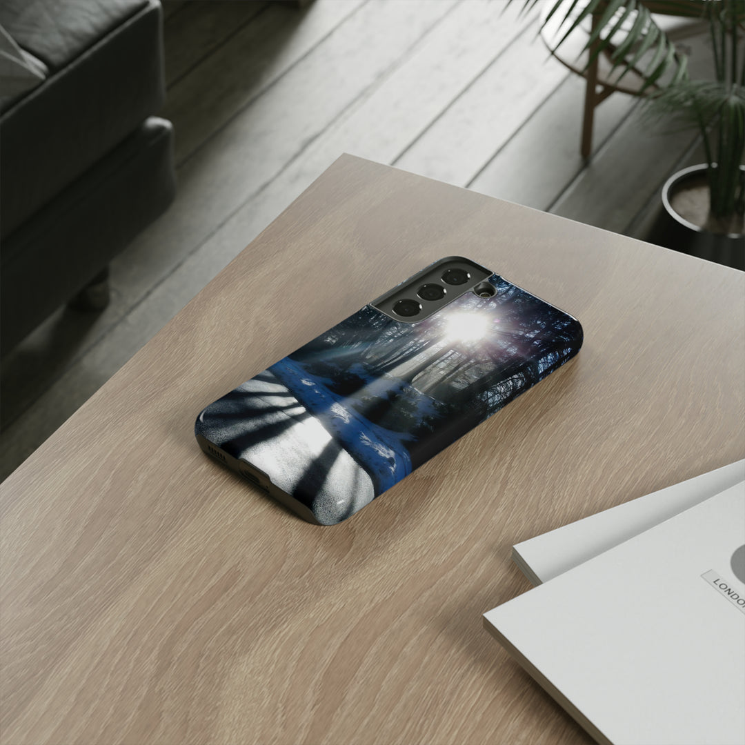 Cute Samsung Phone Case | Aesthetic Samsung Phone Case | Galaxy S23, S22, S21, S20 | Winter Sunshine, Protective Phone Case - Studio40ParkLane