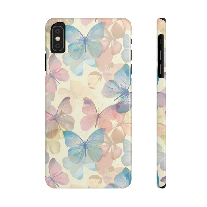 Slim Cute Phone Cases for Iphone - | iPhone 15 Case | iPhone 15 Pro Max Case, Iphone 14 Case, Iphone 14 Pro Max, Iphone 13, Summer Pastel Butterflies - Studio40ParkLane