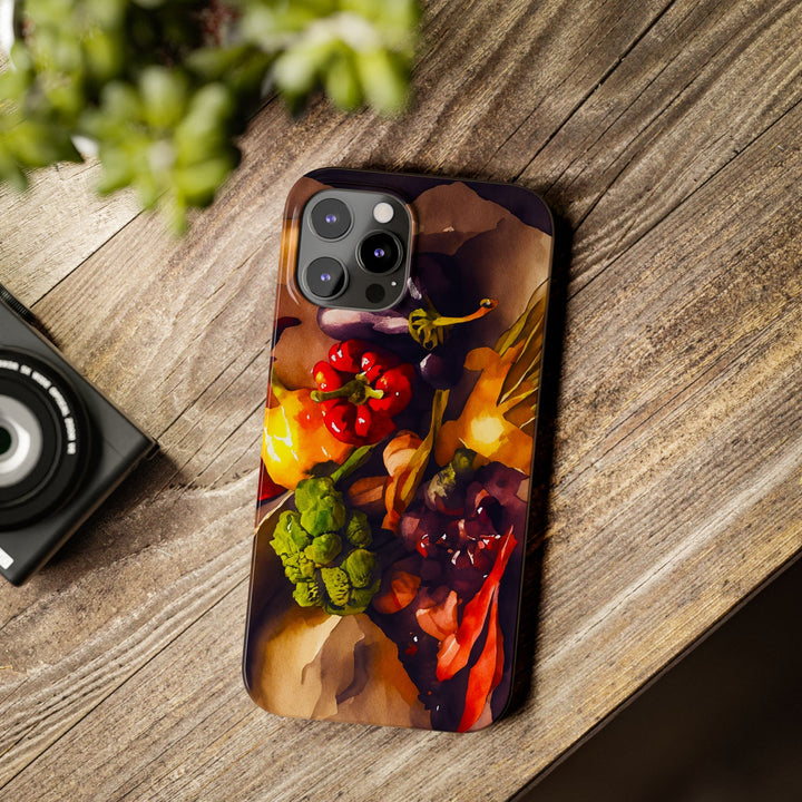 Slim Fall Farm Vegetables Cute Phone Cases for Iphone | iPhone 15 Case | iPhone 15 Pro Max Case, Iphone 14, Iphone 14 Pro Max, Iphone 13 - Studio40ParkLane