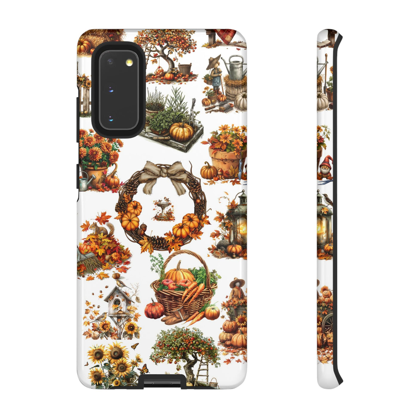 Impact Resistant, Fall Leaves Collage, Cute Phone Cases for Samsung S24, S23, S22, S21, IPhone 15 pro Iphone 14 pro Iphone 13 IPhone 12 Iphone 11