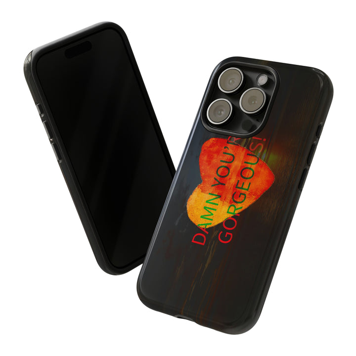 Cute IPhone Case | iPhone 15 Case | iPhone 15 Pro Max Case, Iphone 14 Case, Iphone 14 Pro Max Case IPhone Case for Art Lovers, Heart Sunset - Studio40ParkLane