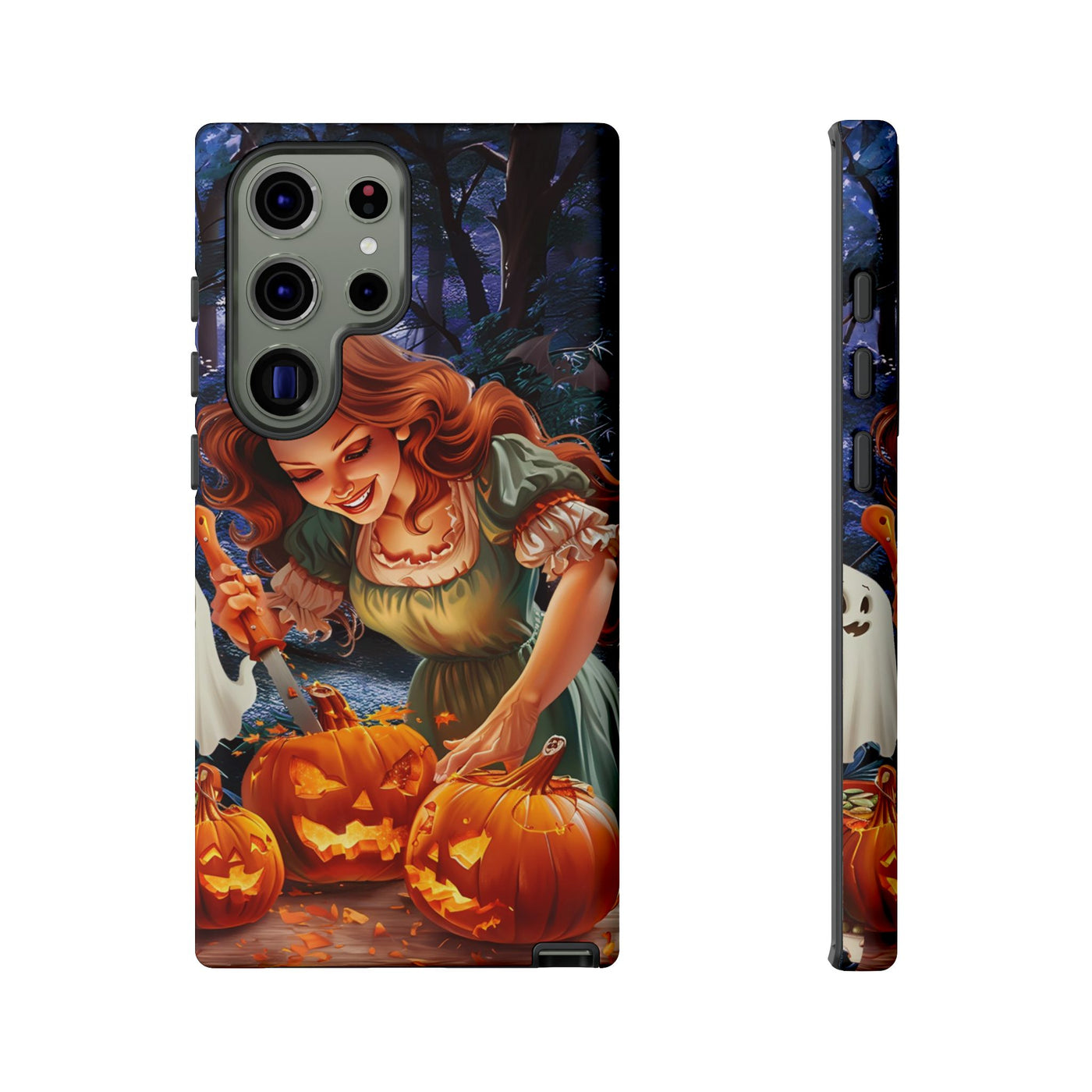 Autumn Fall Pumpkin Fairy Gift for Her Cute Phone Case for, Samsung Galaxy S24, S23, S22, S21, IPhone 16 Case | Iphone 15, Iphone 14, IPhone 13 Case