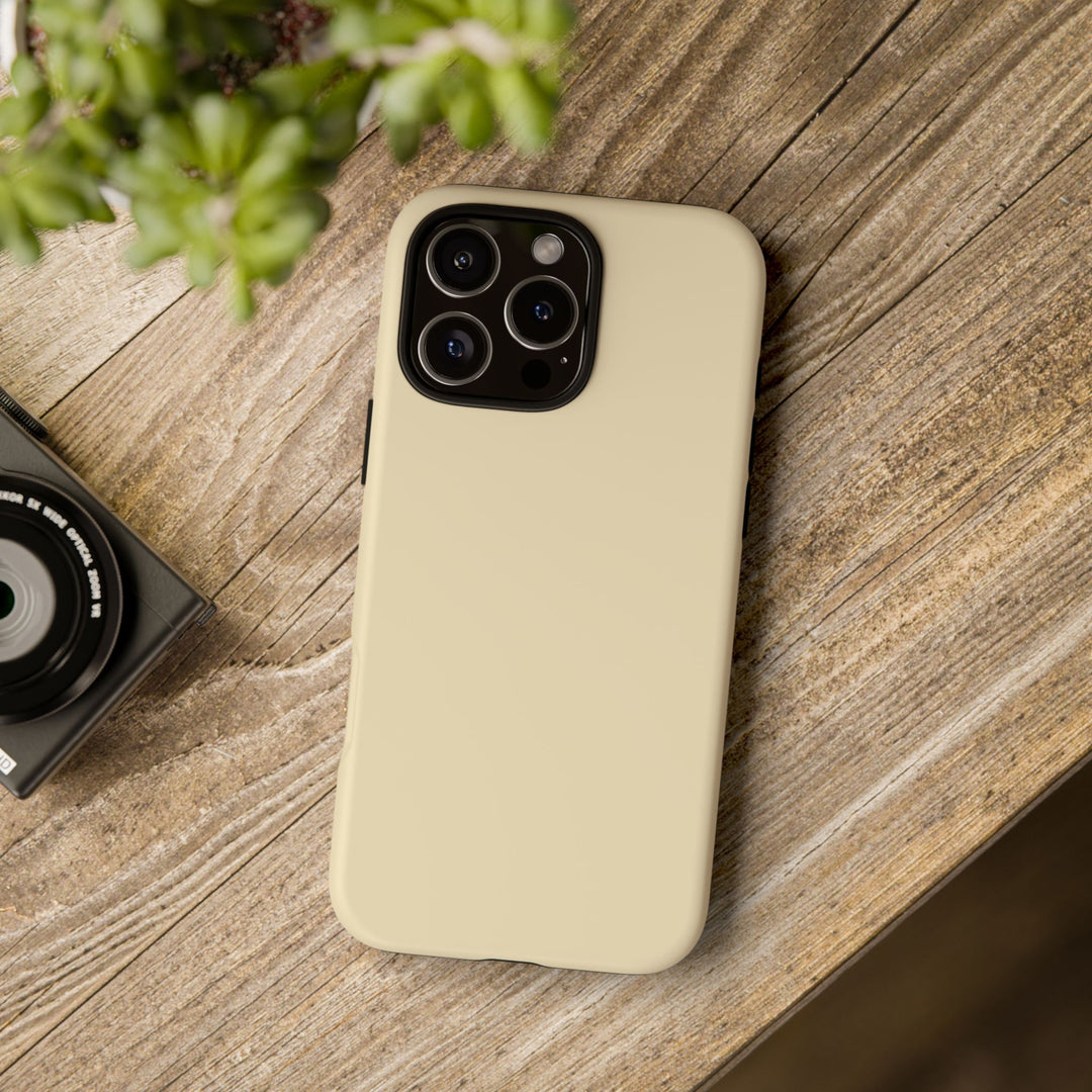 Premium Tough Pale Yellow Gift for Her Cute Phone Cases for Samsung S25 S24, S23, S22, S21, Iphone, 16, 15, 14, 13 Pro Max Ultra - Studio40ParkLane