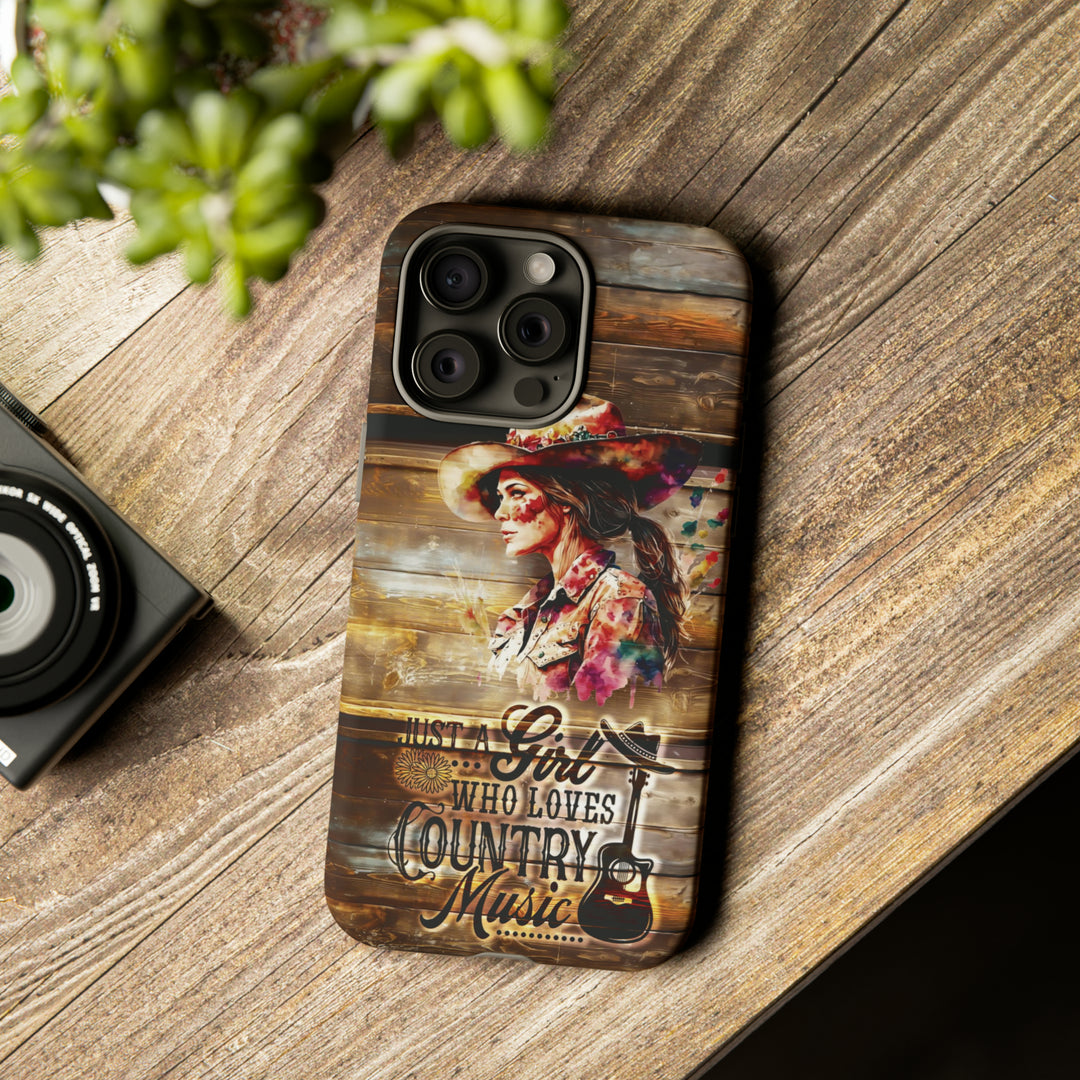 Cute IPhone Case | Country Music Girl iPhone 15 Case | iPhone 15 Pro Case, Iphone 14 Case, Iphone 14 Pro Max Case, Protective Iphone Case - Studio40ParkLane