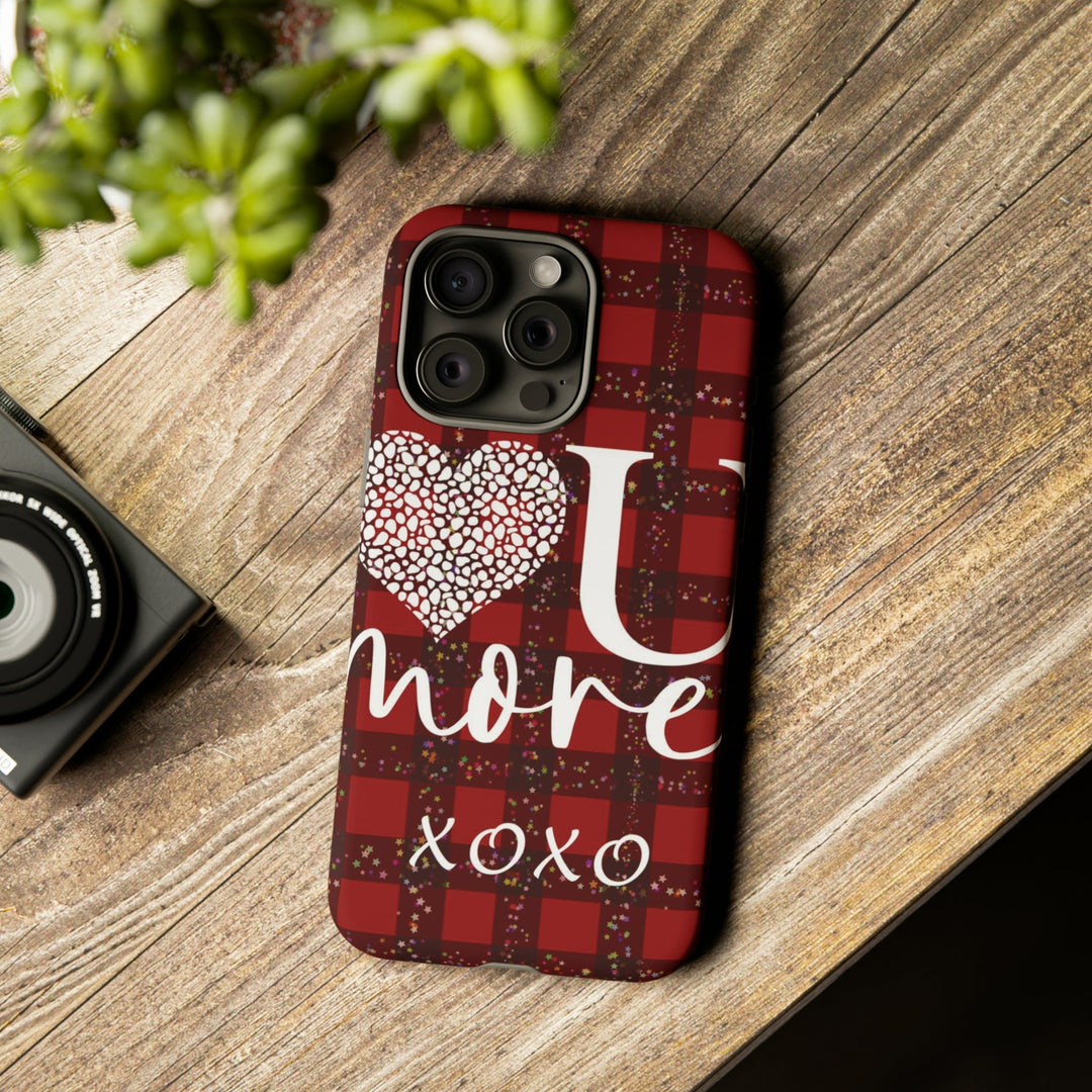 Cute IPhone Case | iPhone 15 Case | iPhone 15 Pro Max Case, Iphone 14 Case, Iphone 14 Pro Max Case IPhone Case for Art Lovers, Love You Red - Studio40ParkLane