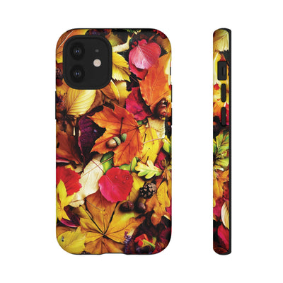 Aesthetic Tough Fall Leaves Foliage Premium Phone Case - For iPhone 17 Pro Max iPhone 16 Pro iPhone 15 Iphone 14 Plus 13 Pro 12 11 10 XR - Studio40ParkLane