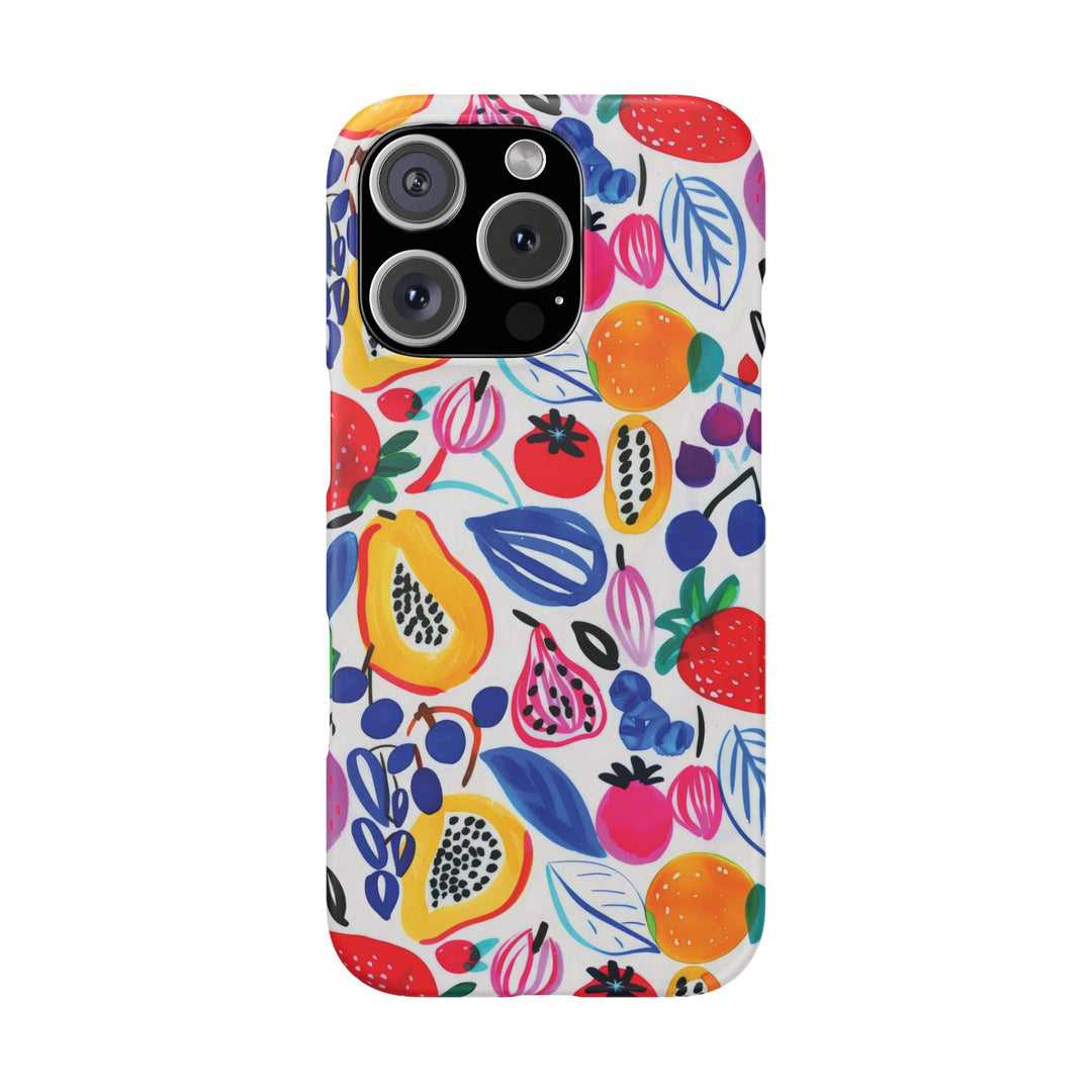 Snap Cute Custom Phone Case, Summer Fruit case for iPhone 18 17 16 15 14 13 12 Pro Max, Samsung S26 S25 S24 S23 Ultra Protective Phone Case - Studio40ParkLane