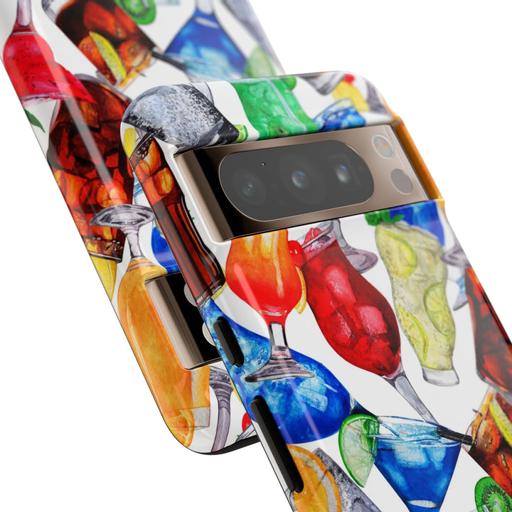 Cute Samsung Case | Cool Iphone Case | Summer Fruit Cocktail, Samsung S24, S23, S22, S21, IPhone 15 Case | Iphone 14 Case, Iphone 13 Case - Studio40ParkLane