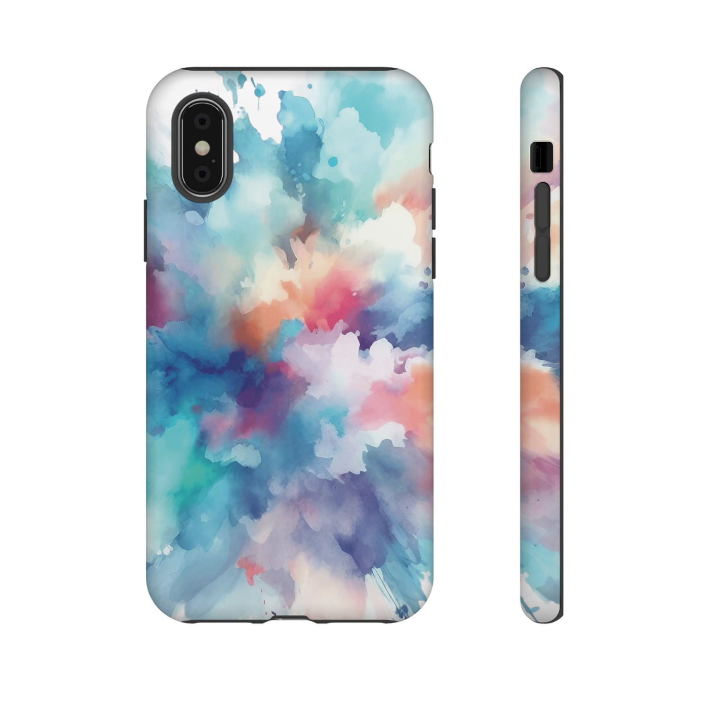 Premium Tough Paint Splash Gift for Her Cute Phone Cases for Samsung and Iphone, 16, 15, 14, S24, S23, S22, S21, S20, Plus, Ultra, Pro