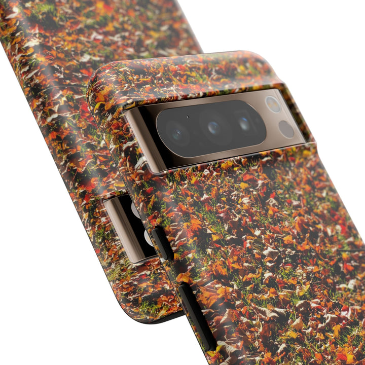 Impact Resistant, Fall Leaves Collage, Cute Phone Cases for Samsung S24, S23, S22, S21, IPhone 15 pro Iphone 14 pro Iphone 13 IPhone 12 Iphone 11 - Studio40ParkLane
