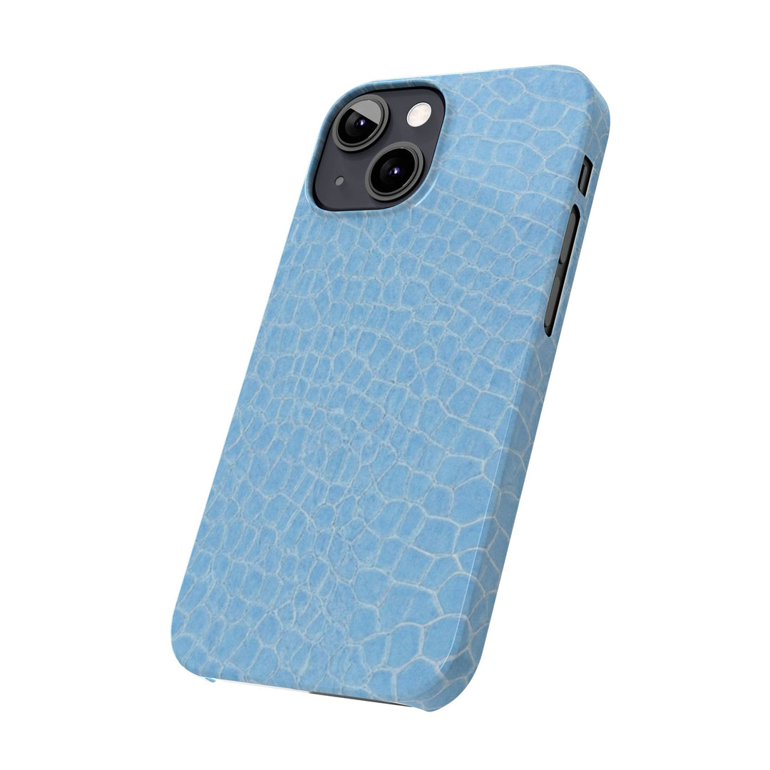 Slim Non Leather Blue Color Pattern Gift for Her Cute Phone Cases for Iphone 16 Pro Max | iPhone 15 Case | iPhone 15 Pro Max Case, Iphone 14, 13, 12, 11, 10, 8, 7 - Studio40ParkLane