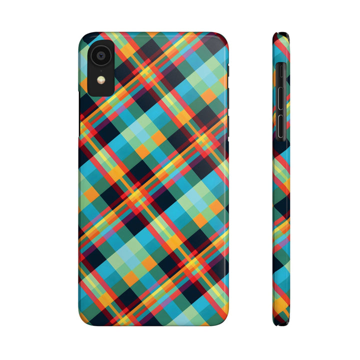 Slim Checkered Plaid Gift for Her Cute Phone Cases for Iphone 16 Pro Max | iPhone 15 Case | iPhone 15 Pro Max Case, Iphone 14, 13, 12, 11, 10, 8, 7 - Studio40ParkLane