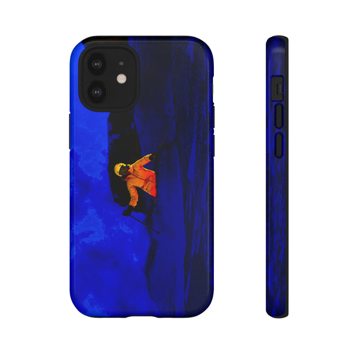 Cute IPhone Case | iPhone 15 Case | iPhone 15 Pro Max Case, Iphone 14 Case, Iphone 14 Pro Max Case IPhone Case for Art Lovers, Skier Mountain Night - Studio40ParkLane