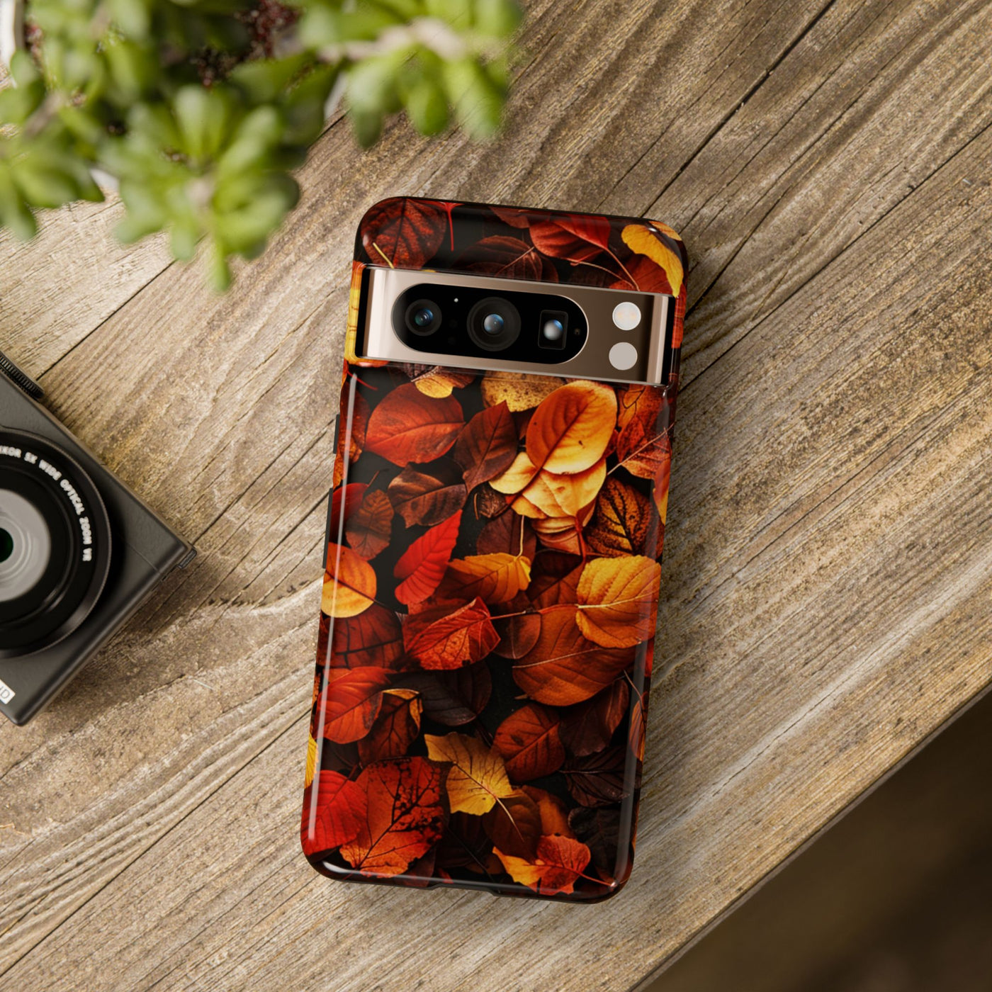 Autumn Fall Leaves Gift for Her Cute Phone Case for, Samsung Galaxy S24, S23, S22, S21, IPhone 16 Case | Iphone 15, Iphone 14, IPhone 13 Case