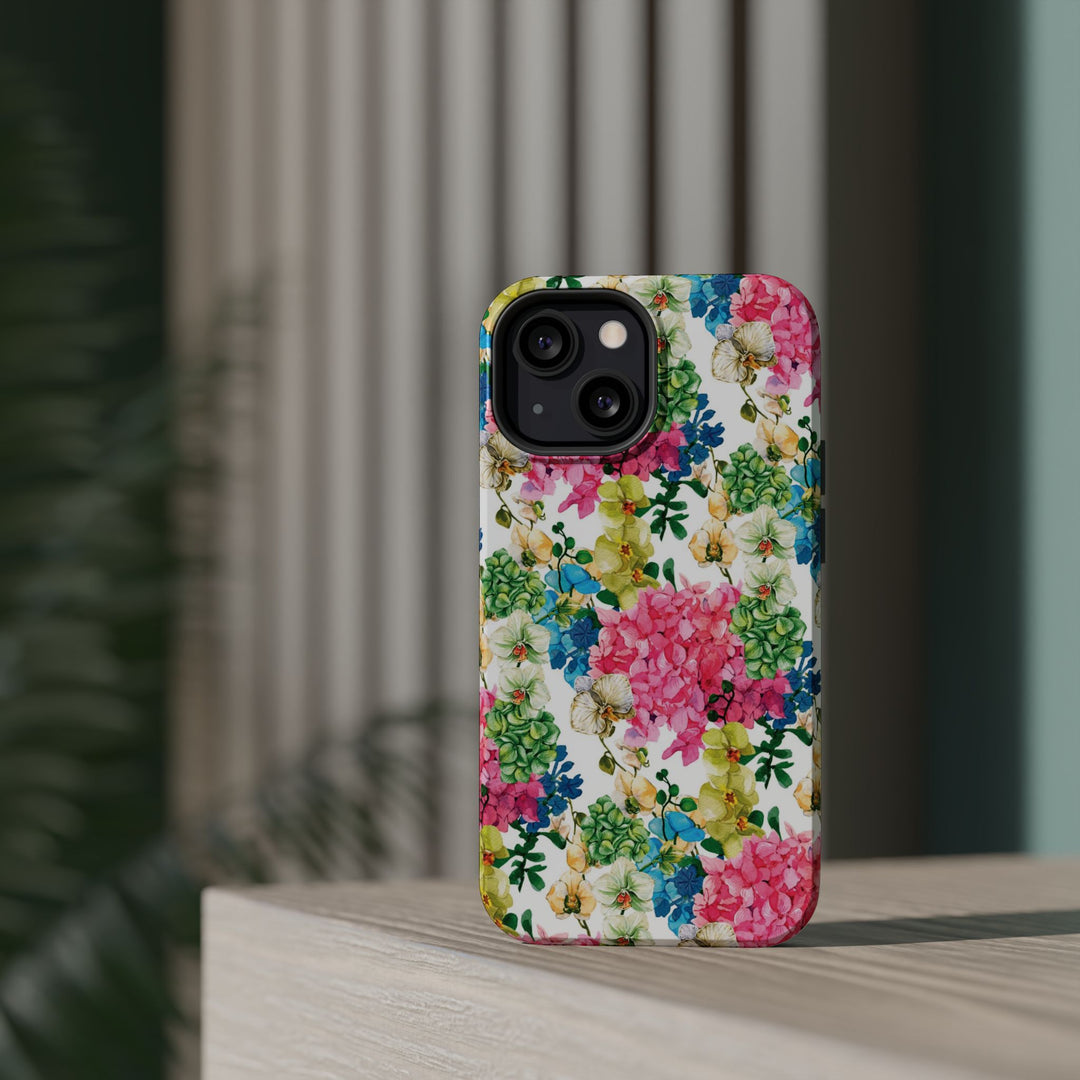 Spring Flowers Magsafe Cute Phone Case for Iphone Gift for Her, iPhone 16 Case iPhone 15 Pro Max Case, Iphone 14, Iphone 14 Pro Max, 13, 12 - Studio40ParkLane