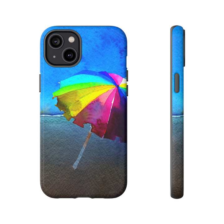 Cute Samsung Case | Cool Iphone Case | Summer Colorful Beach Parasol, Samsung S24, S23, S22, S21, IPhone 15 Case | Iphone 14 Case, Iphone 13 Case - Studio40ParkLane