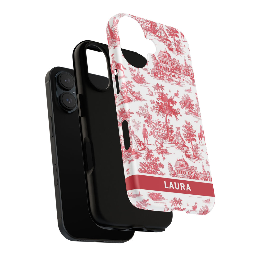 Premium Tough Personalized Initial Custom Gift Cute Phone Cases for Samsung Galaxy S24, S23, S22, S21 Plus, Ultra, Iphone 16, 15, 14 Pro Max - Studio40ParkLane