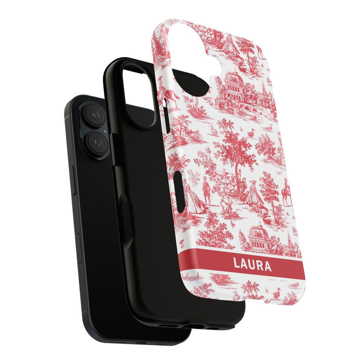 Premium Tough Personalized Initial Custom Gift Cute Phone Cases for Samsung Galaxy S24, S23, S22, S21 Plus, Ultra, Iphone 16, 15, 14 Pro Max - Studio40ParkLane