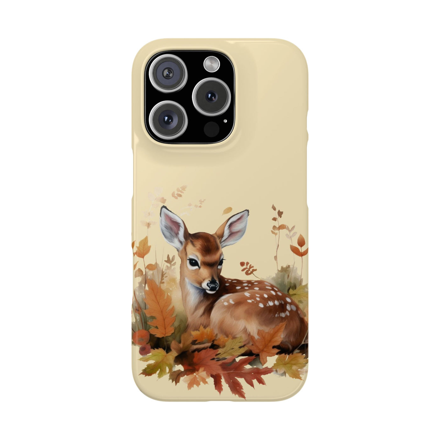 Slim Autumn Fall Deer Gift for Her Cute Phone Cases for Iphone 16 | iPhone 15 Case | iPhone 15 Pro Max Case, Iphone 14, Iphone 14 Pro Max, Iphone 13, Slim