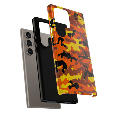 Impact Resistant, Fall camo Camouflage, Cute Phone Cases for Samsung S24, S23, S22, S21, IPhone 15 pro Iphone 14 pro Iphone 13 IPhone 12 Iphone 11