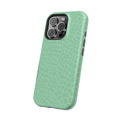 Non Leather Mint Color Pattern Magsafe Cute Phone Case for Iphone Gift for Her, | iPhone 15 Case | iPhone 15 Pro Max Case, Iphone 14, Iphone 14 Pro Max, Iphone 13, Iphone 16 - Studio40ParkLane