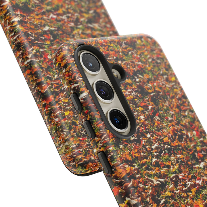 Impact Resistant, Fall Leaves Collage, Cute Phone Cases for Samsung S24, S23, S22, S21, IPhone 15 pro Iphone 14 pro Iphone 13 IPhone 12 Iphone 11 - Studio40ParkLane