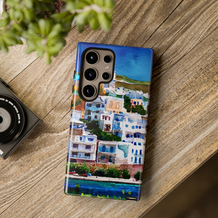 Impact Resistant, Greece House, Cute Phone Cases for Samsung S24, S23, S22, S21, IPhone 15 pro Iphone 14 pro Iphone 13 IPhone 12 Iphone 11 - Studio40ParkLane