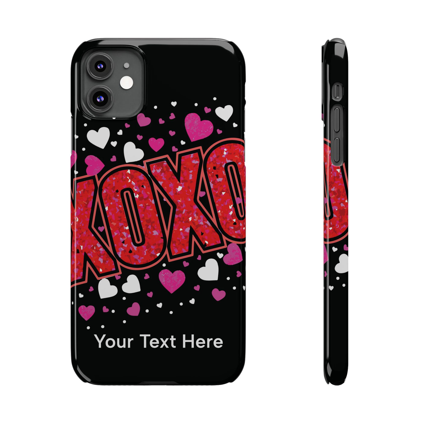 Slim Custom Personalized Valentine Love Gift for Her Cute Phone Cases for Iphone 16 Pro Max | iPhone 15 Case | iPhone 15 Pro Max Case, Iphone 14, 13, 12, 11, 10, 8, 7