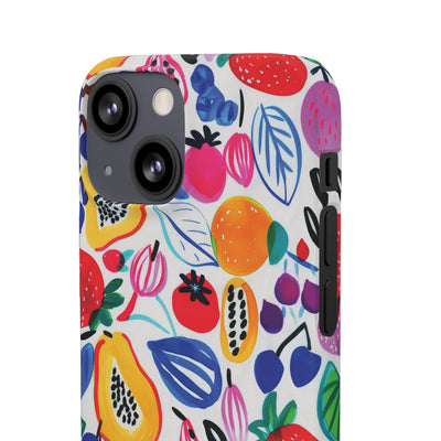 Snap Summer Fruit Gift for Her Cute Phone Cases for Samsung Galaxy S24, S23, S22, S21, S20, Plus, Ultra, Iphone 16, 15, 14, Pro and Max