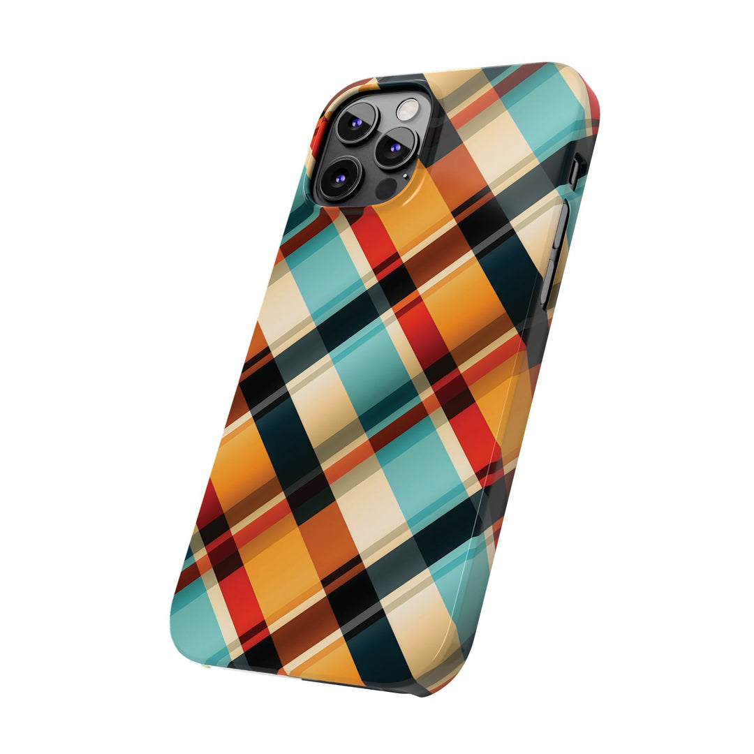 Slim Checkered Plaid Gift for Her Cute Phone Cases for Iphone 16 Pro Max | iPhone 15 Case | iPhone 15 Pro Max Case, Iphone 14, 13, 12, 11, 10, 8, 7 - Studio40ParkLane