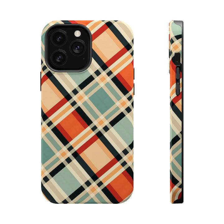 Checkered Plaid Magsafe Gift for Her Cute Phone Case for Iphone, | iPhone 16 | iPhone 15 Pro Max, Iphone 14 Pro Max, 13 12 11 10 9 8 7 - Studio40ParkLane